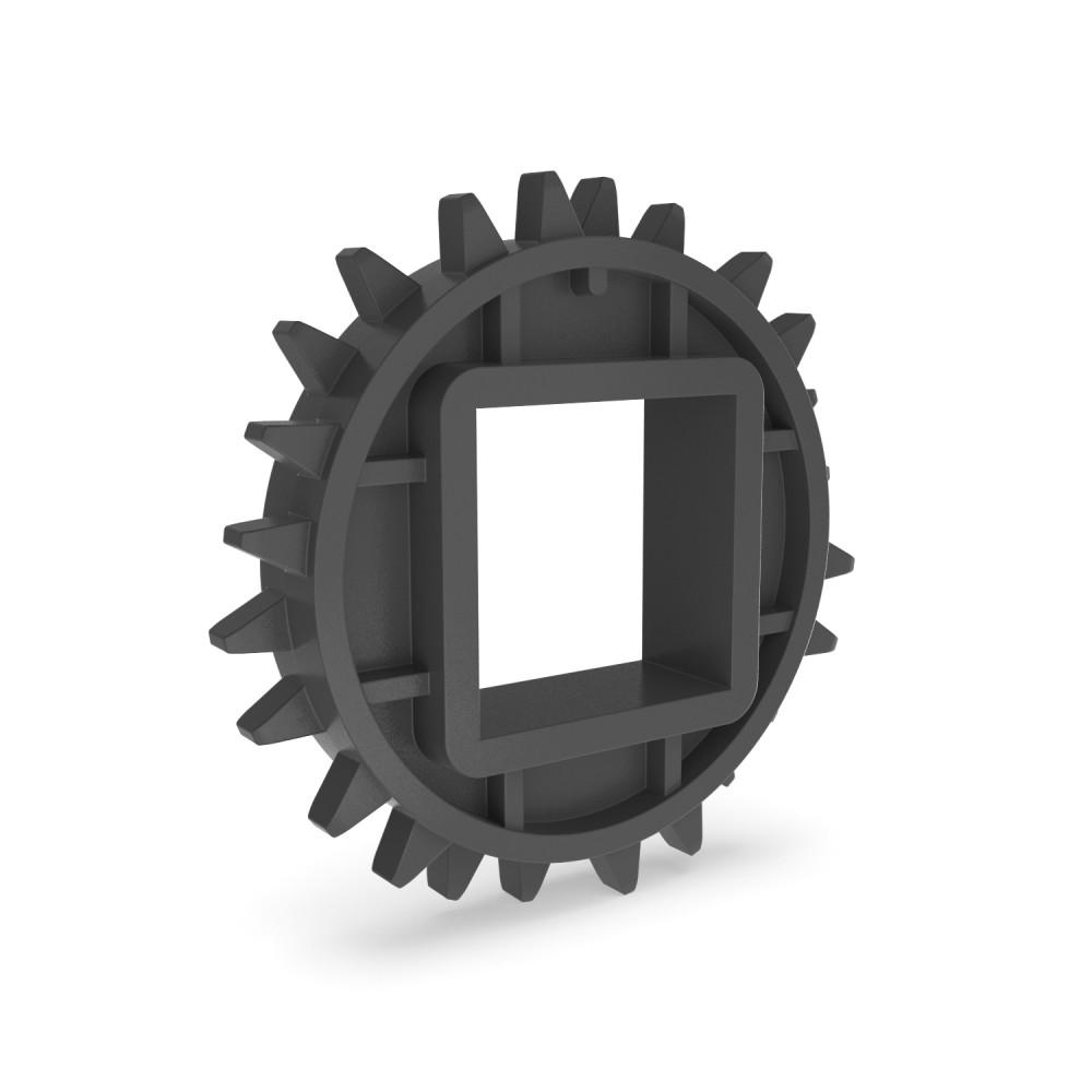 550 Mini Raised Rib molded sprocket|M | Sprockets & Turning disks > Belt sprockets | 550 Mini Raised Rib | Cover Thumbnail