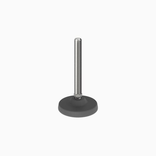 Leveling feet - Articulated Ø110 2 Fixing point|M
