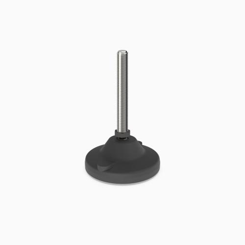 Leveling feet - Articulated Ø123 2 Fixing pointAnti-SlipPA Ball|M