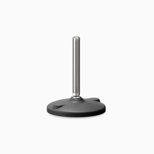 Leveling feet - P400R Ø120 2 Fixing point|M