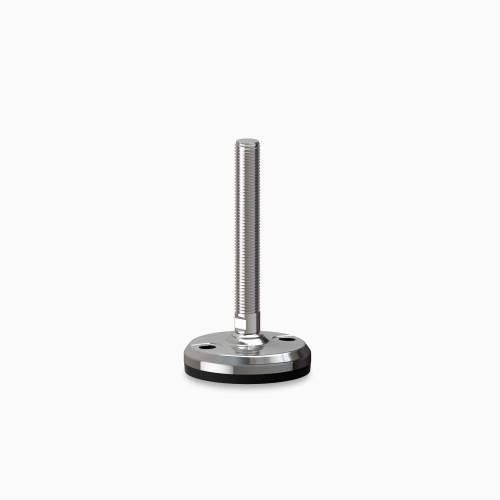 Leveling feet - S400 Ø80 Heavy 2 Fixing point Anti-Slip|M