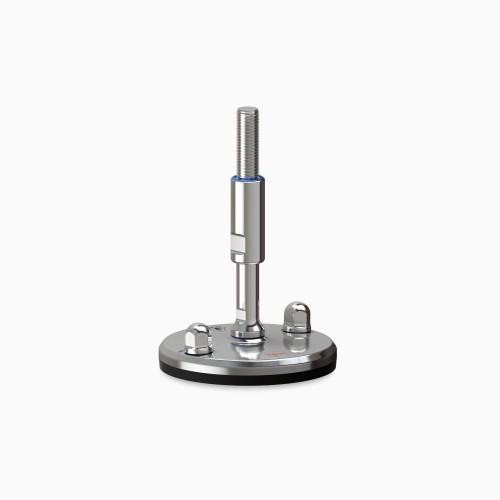 Leveling feet - C500 Ø125 Heavy 2 Fixing point Anti-Slip|M
