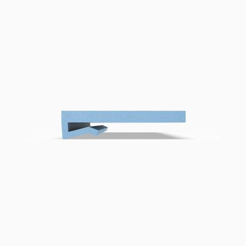 Extruded profiles - J-Profile Part 1032