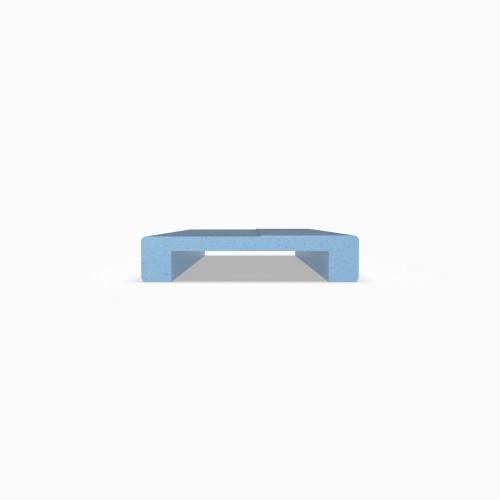 Extruded profiles - U-Profile Part 199 42x9 mm Staggered