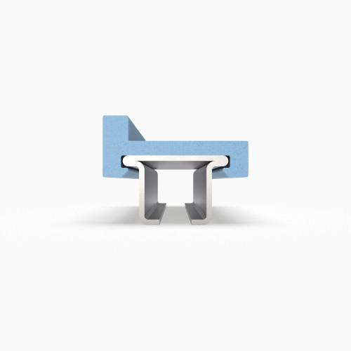 Extruded profiles - U-Profile Part 157 40x17 mm